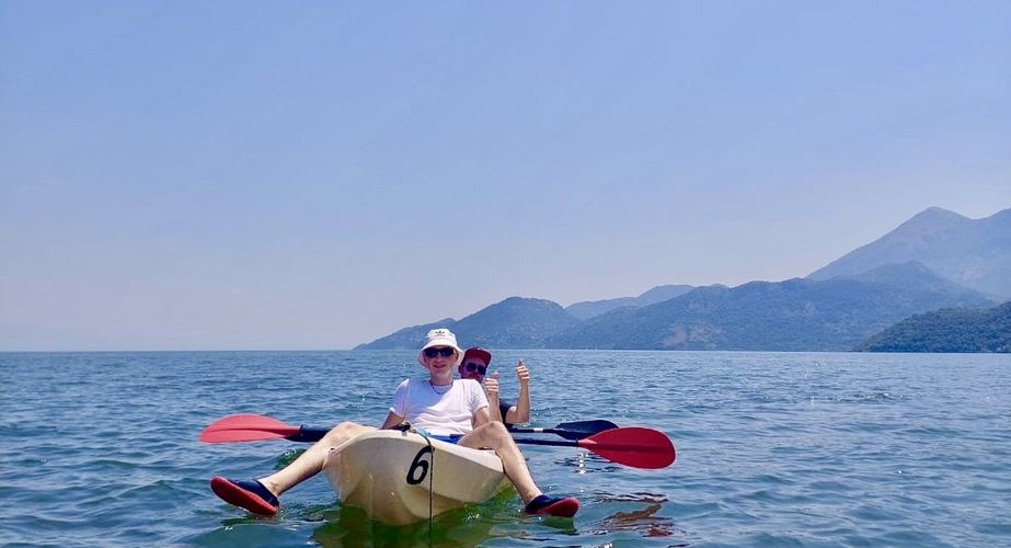 Balkan kajakken Schkoder meer Balkan kajakken Schkoder meer